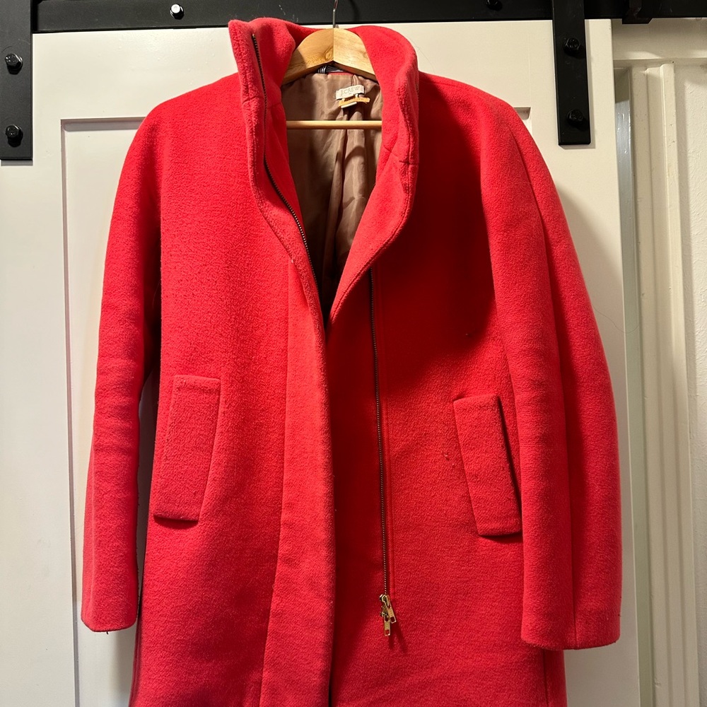 JCrew Pink City Coat
